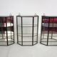 Vitrine Murale Vintage Verre Et Laiton