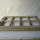 Old rectangular wooden window