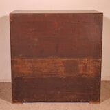 Military or Naval Chest of Drawers in Mahogany - 19th Century