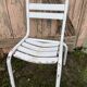 Duo of vintage metal Tolix chairs