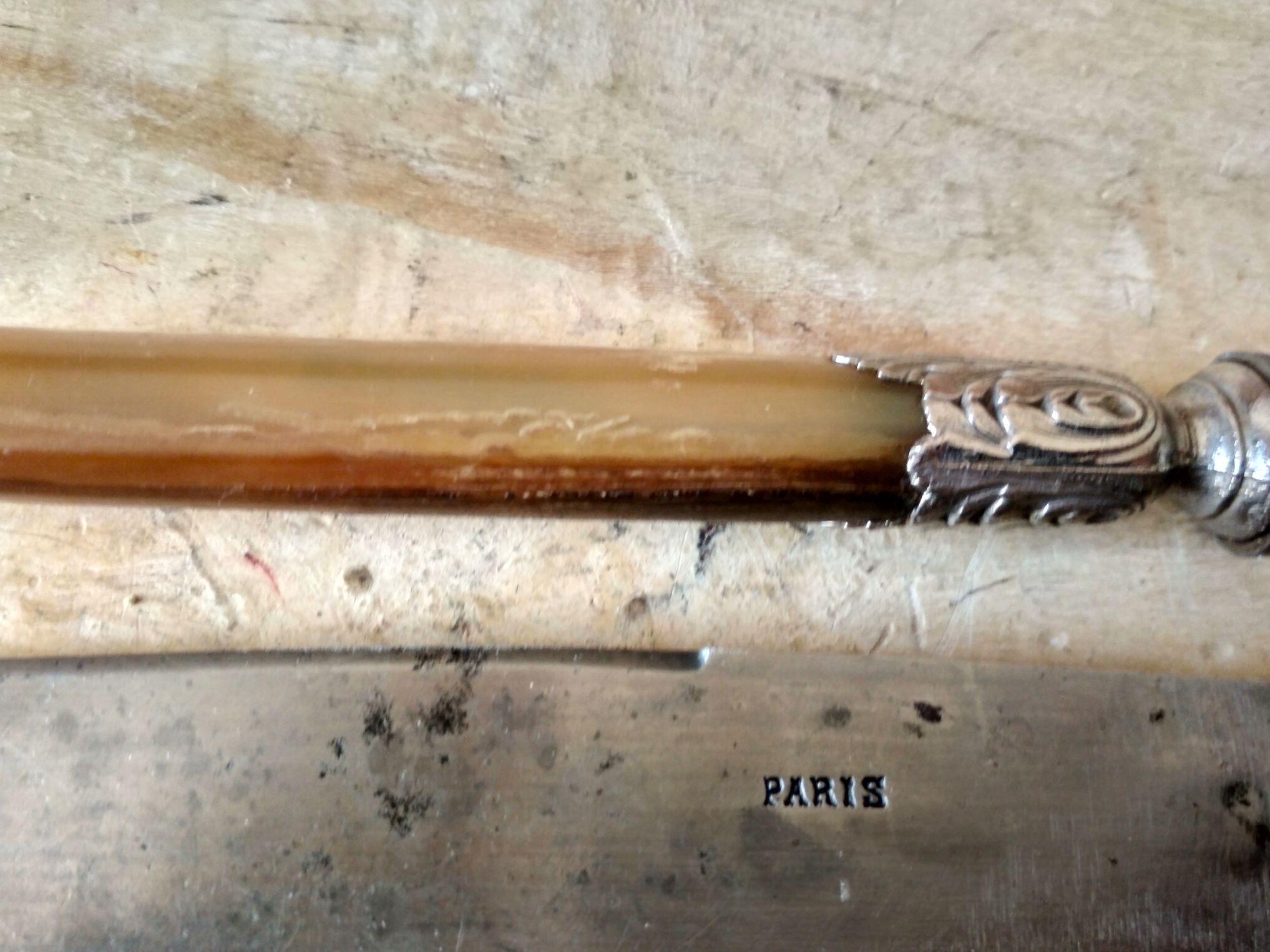 Paire de couverts à découper