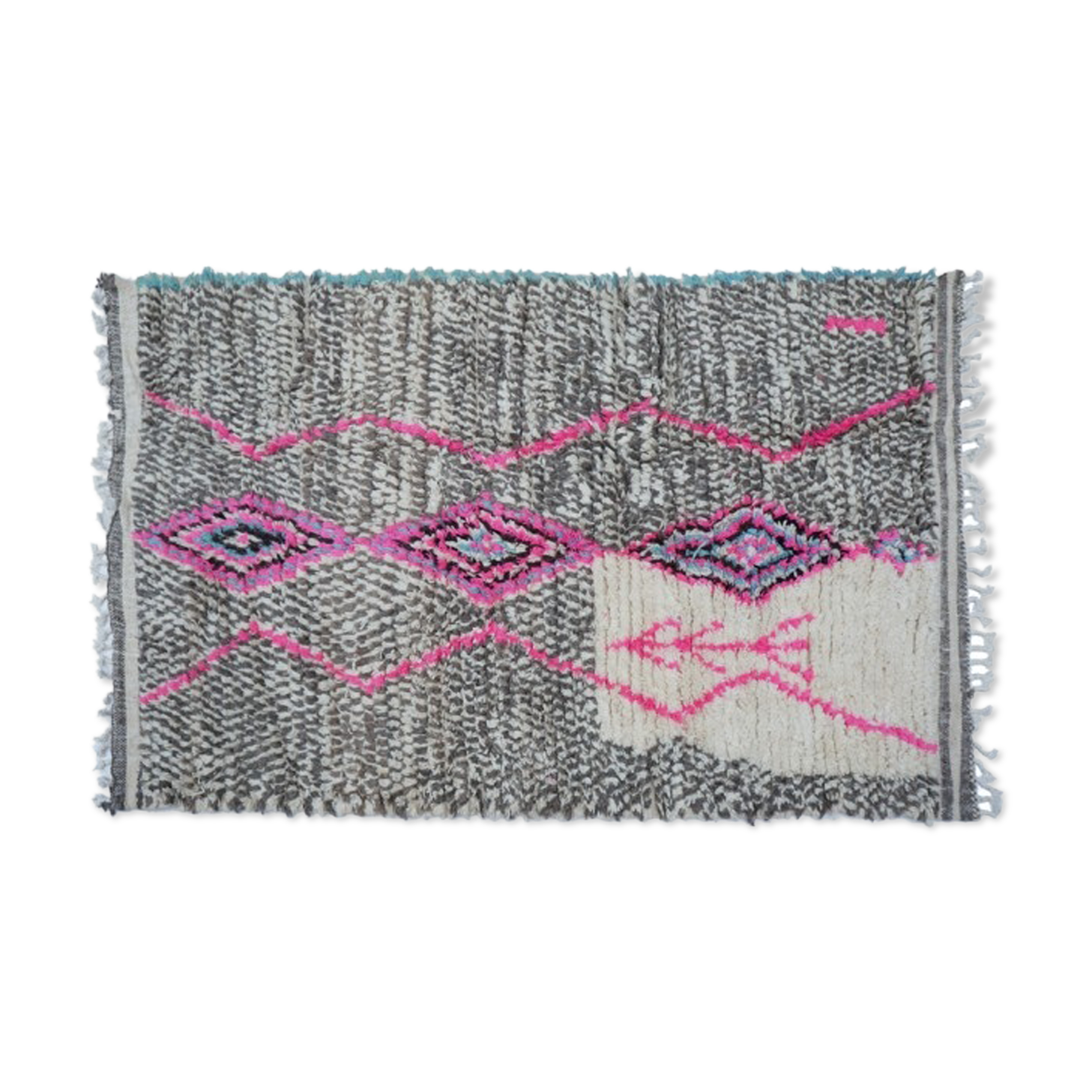 Colorful Berber carpet 194x134cm