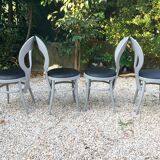 4 Baumann Seagull vintage Bistro chairs