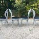 4 chaises Baumann Mouette bistrot vintage
