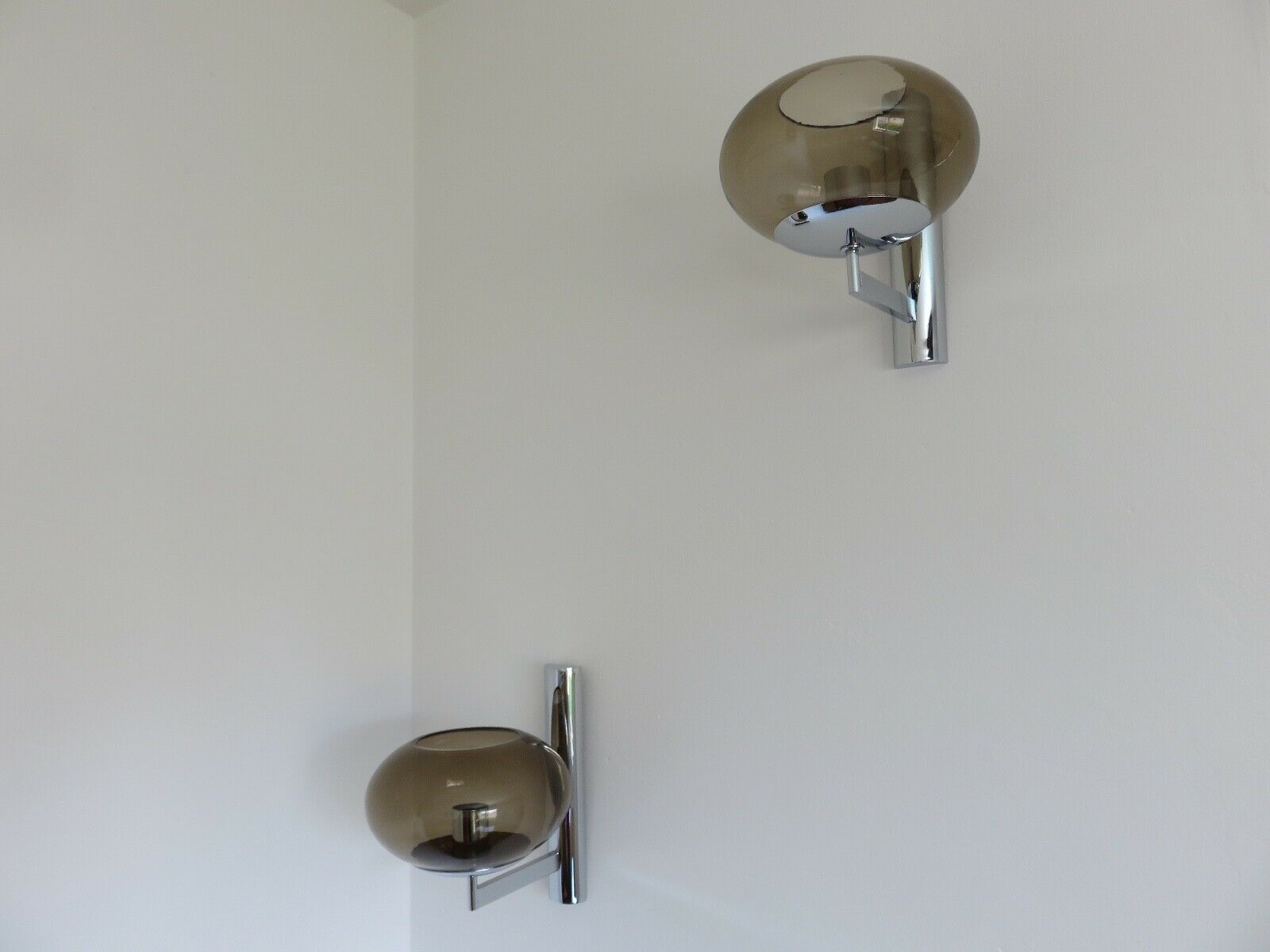 Pair of wall lamps by Maison Sciolari 1970
