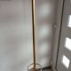 Vintage brass coat rack