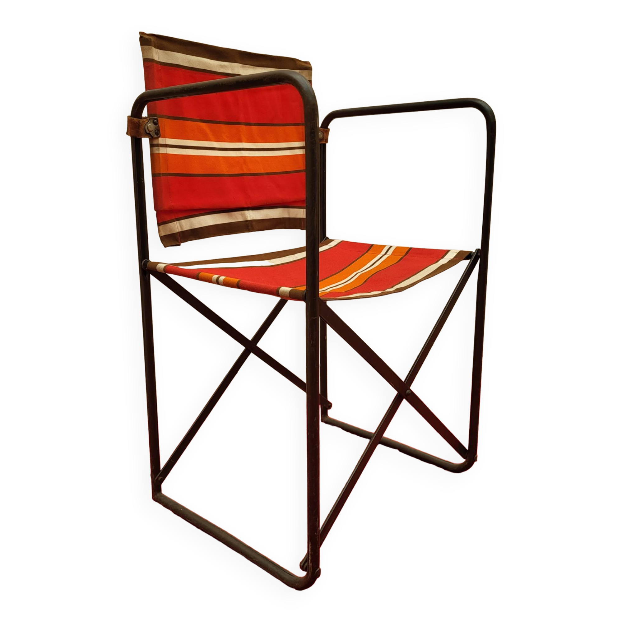 Folding armchair Jacques Hitier 50s