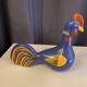 Coq en faïence peinte Henriot Quimper