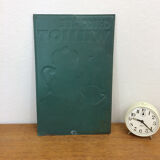 Enamelled plate chicory Williot