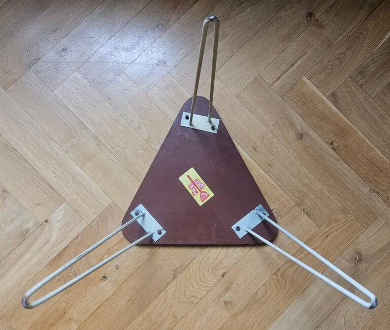 Midcentury Tripod Flower or Side Table ULUV, 1970s