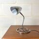 Space-Age chrome spiral desk lamp ⎜ 1980s