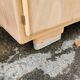 Mado buffet vintage from the 1960s - In sanded raw wood