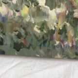 Oil painting on canvas signed dimensions: height -40cm- width -50cm-