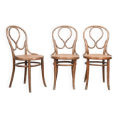 3 chaises THONET modèle OMEGA