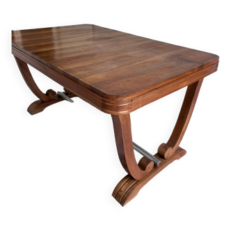 1930s walnut table