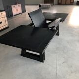 Extended Paddock table with floored top
