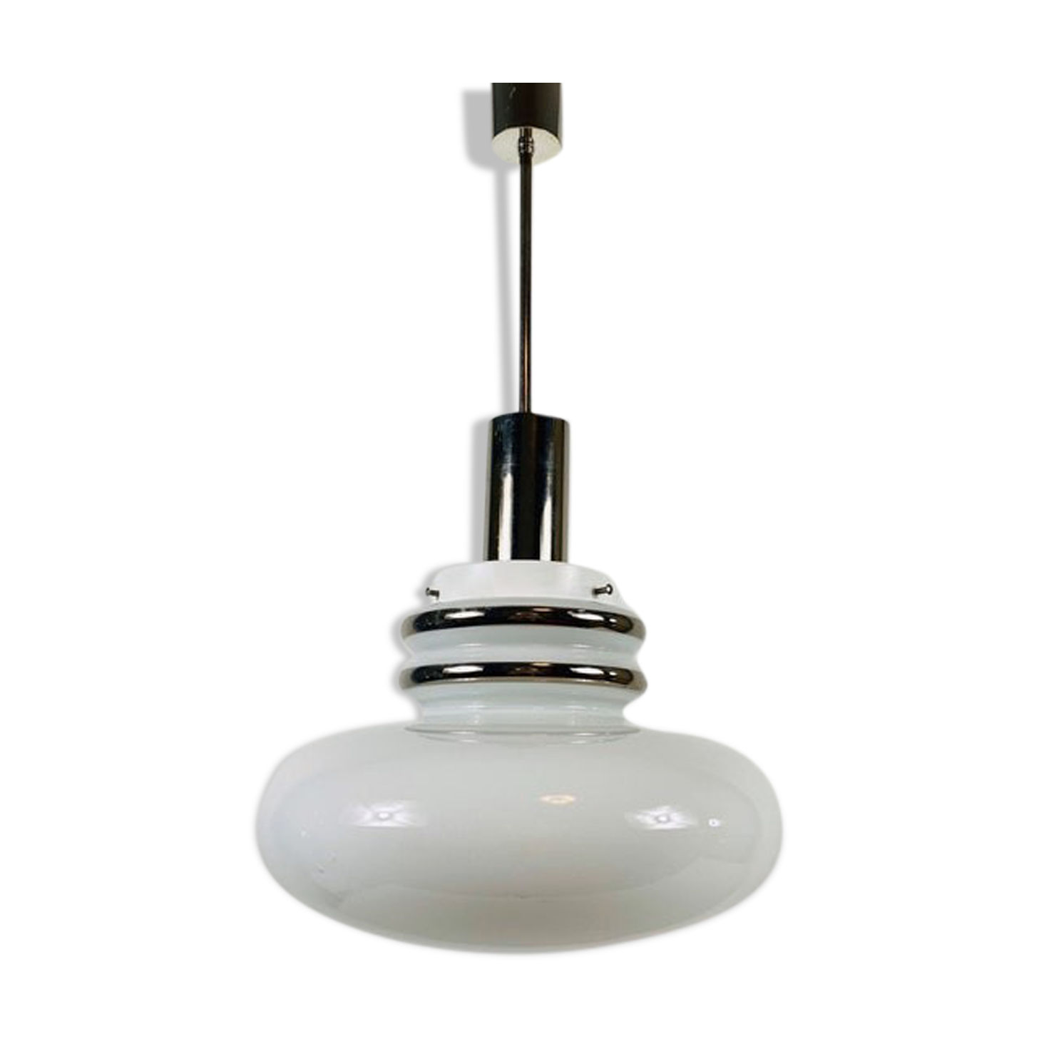 Glass pendant lamp Sölken, Germany, 1970s