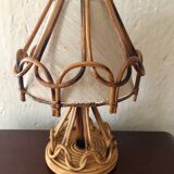Rattan table lamp