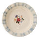 Vintage round serving platter from Sarreguemines - Claude model