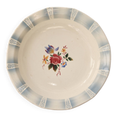 Plat de service rond vintage Sarreguemines - Modèle Claude