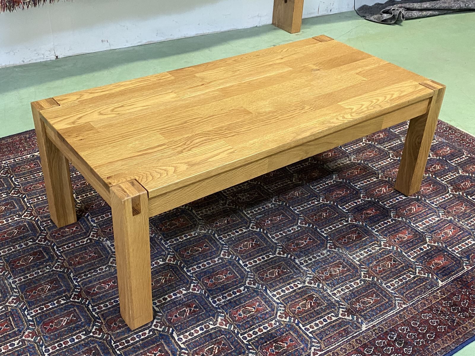 Modern oak coffee table