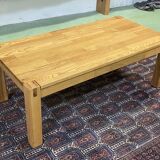 Modern oak coffee table