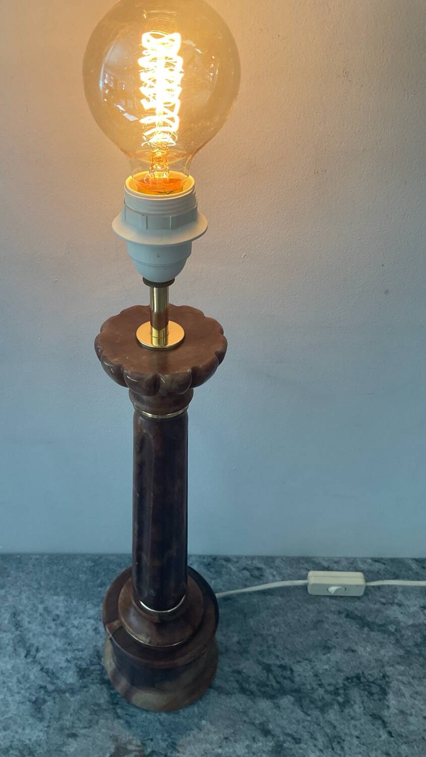 Herna marble lamp base from the 1970s
