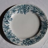 Suite de 5 assiettes Terre de Fer