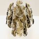 Large smoked glass citrus chandelier by j.t. kalmar