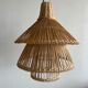 Suspension ou luminaire en rotin en forme de lanterne asiatique