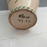 Vase style amphore porcelaine italienne ancienne