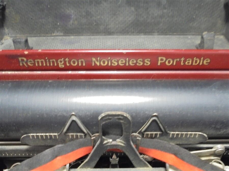 Remington Rand Red Typewriter