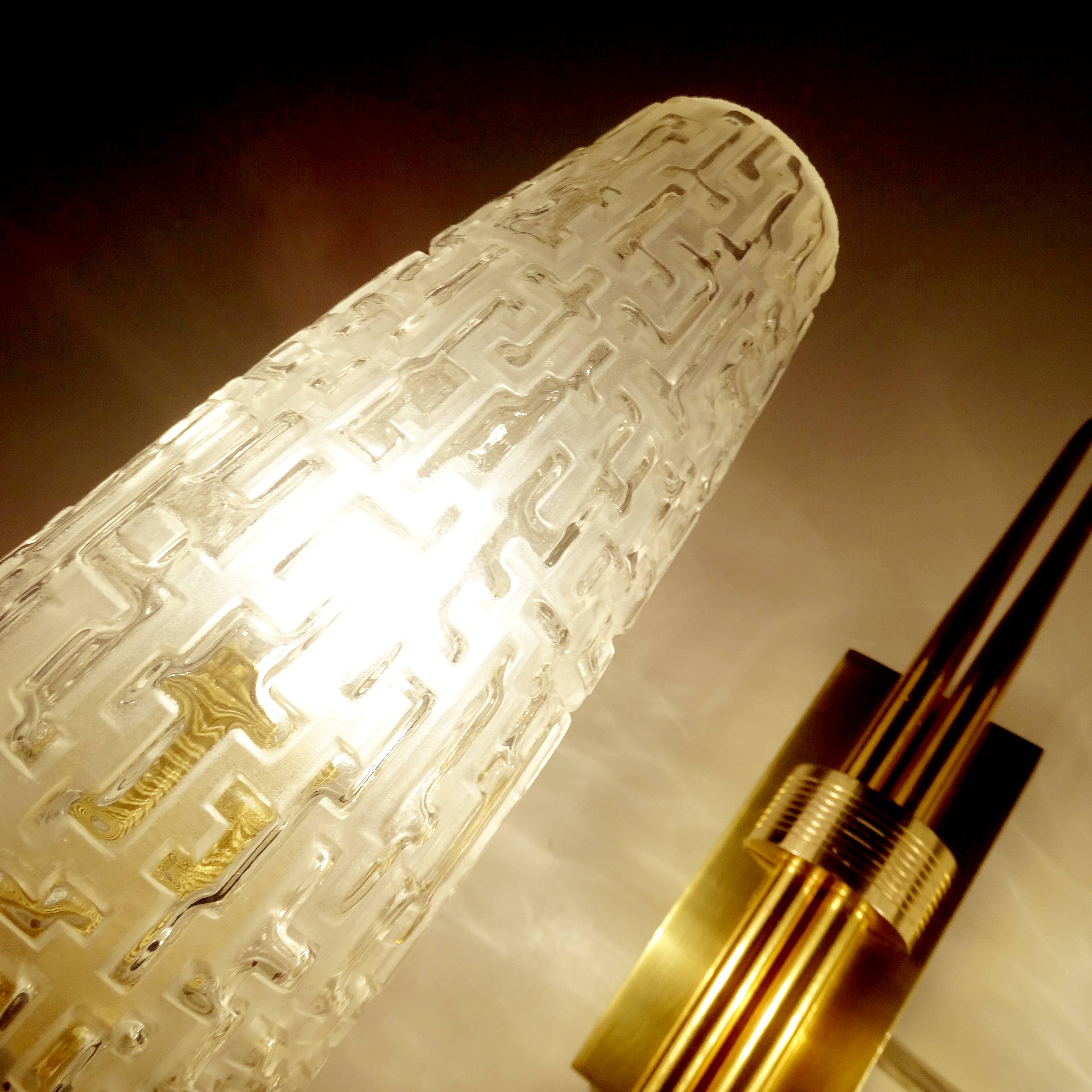 Vintage Glass Wall Light