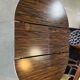 Vintage round table 1 extension rosewood 70's