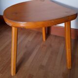 Vintage wooden tripod stool