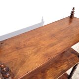 19th century shelf with walnut rosary
