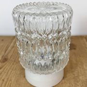 Vintage White Porcelain Ceiling Light, 1970s