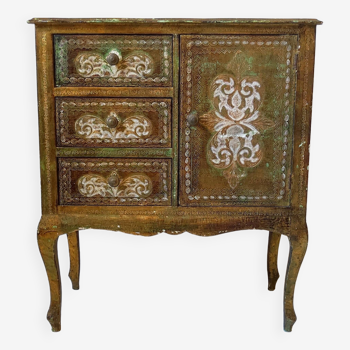 Florentine style chest of drawers