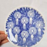 Ensemble de 4 assiettes de Noël suédoises Gustavsberg réalisé par Sven Jonson