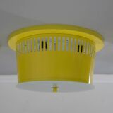 Big Yellow Flush Mount, 1960s, 4 Items Available, Restored