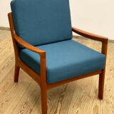 Teak armchair by Ole Wanscher for France & Son, Mid Century Modern Danish Design, 1950er