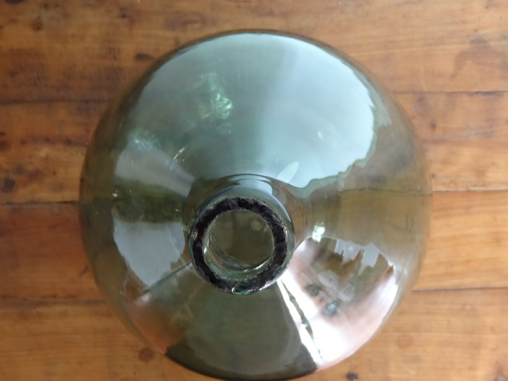 Green demijohn 15.5 l