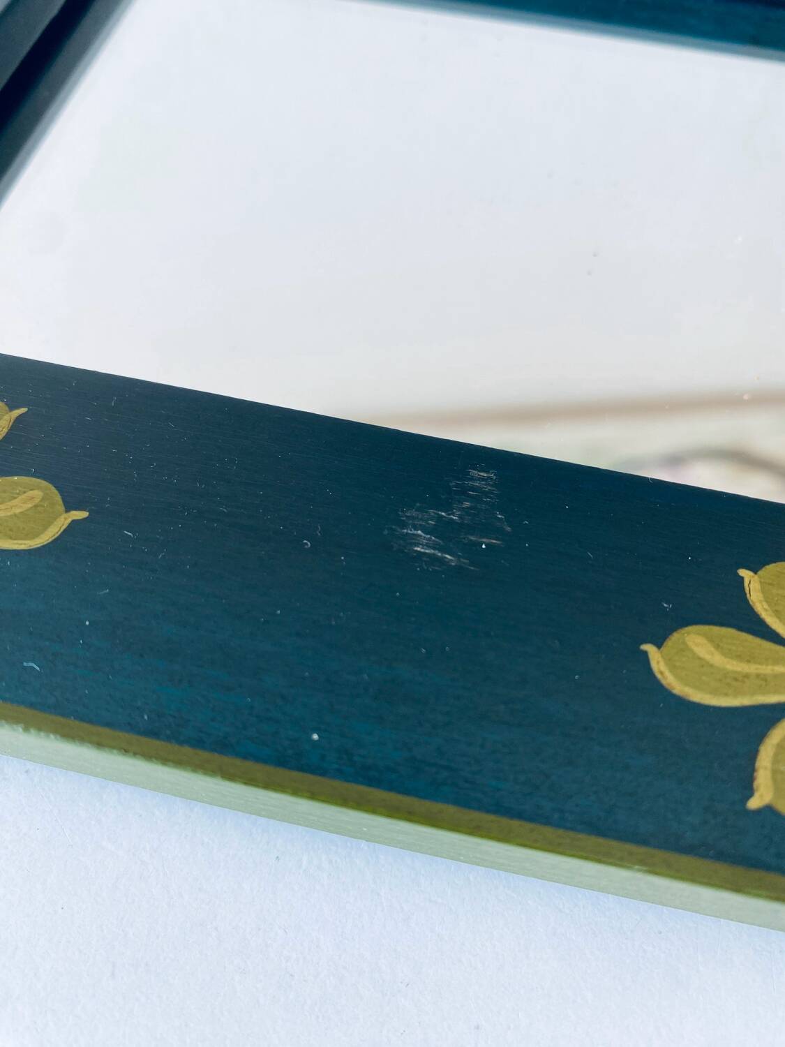 Bohemian folk wall mirror