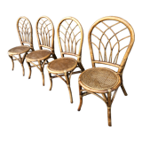 4 rattan chairs and canning