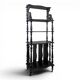 Napoleon III music partition cabinet in blackened wood