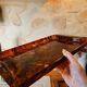 Plateau Guzzini en lucite