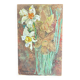 Oil on panel signed Robert Leparmentier (1895-1975) Bouquet of flowers