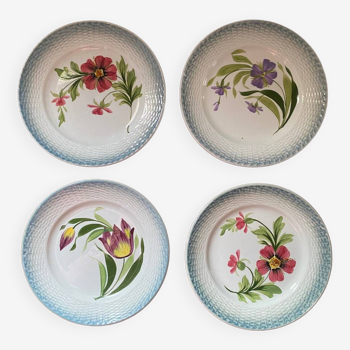 St Amand floral dessert plates.