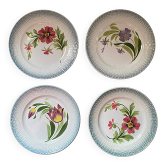 St Amand floral dessert plates.