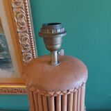 Tiki type bamboo lamp